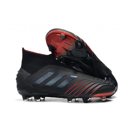 Adidas Archetic Predator 19+ FG Schoenen - Zwart Rood_1.jpg